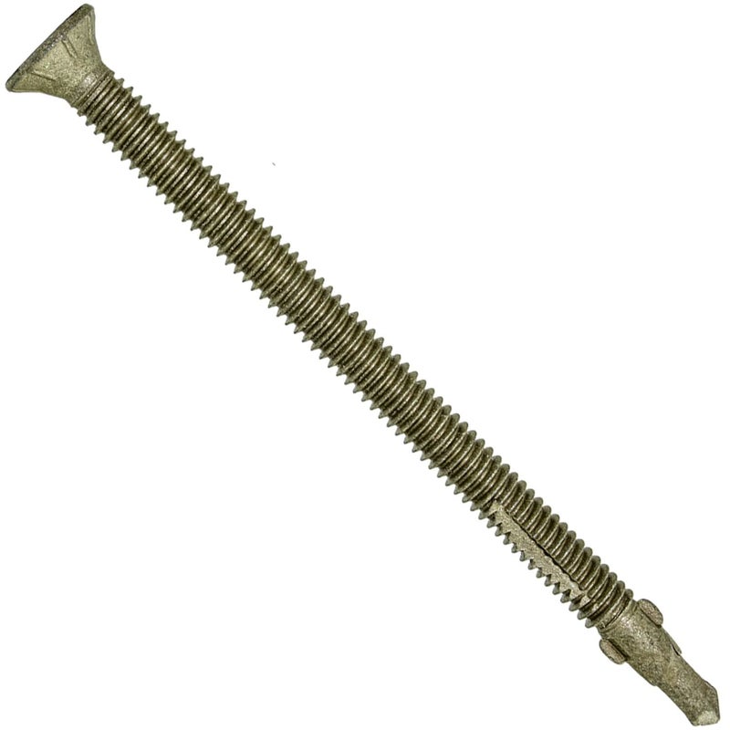 Jake Sales 14x4 Reamer Tek Torx/Star Head مسامير ذاتية الحفر من الخشب إلى المعدن - للأسطح المسطحة والمقطورات - رأس برغي T-30 Torx 5 رطل - عدد 118 براغي - Image 1